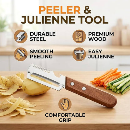 Stainless Steel 3 In 1 Vegetable Peeler Multi Function