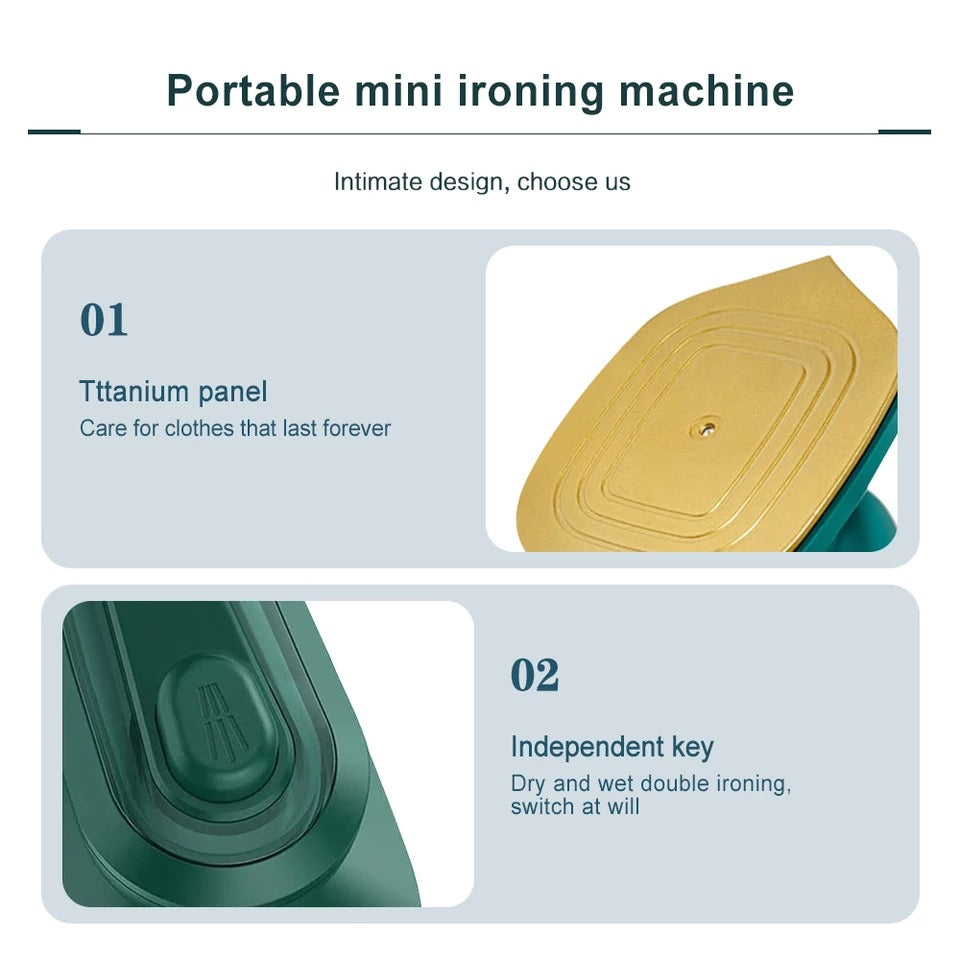 Mini Electric Steam Iron